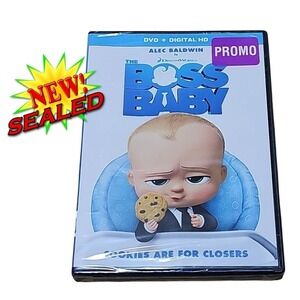 DreamWorks The Boss Baby‎ DVD Kids Movie New Sealed Alec Baldwin 2017 Animated